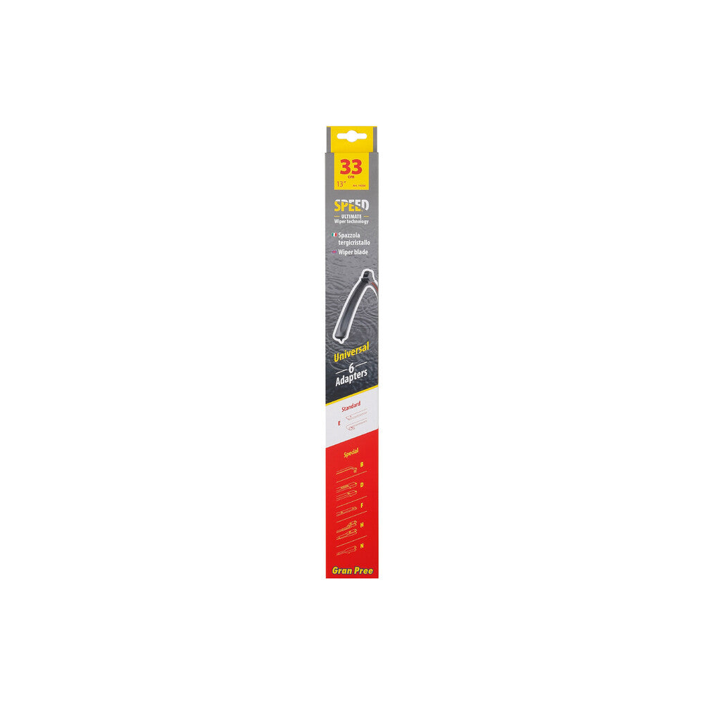 Gran Pree Speed Spazzola Tergicristallo Universale 33 cm 1 Pezzo