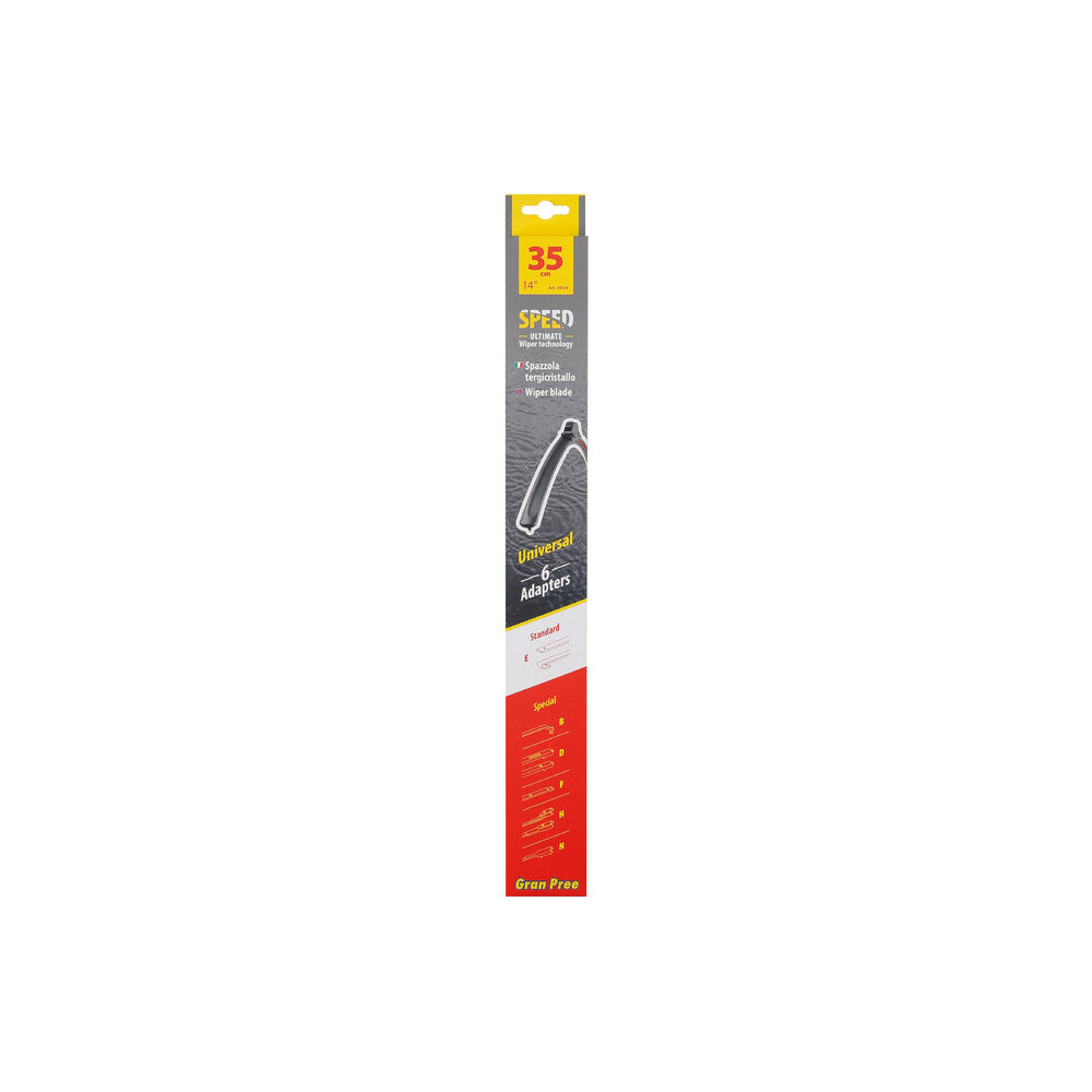 Gran Pree Speed Spazzola Tergicristallo Universale 35 cm 1 Pezzo