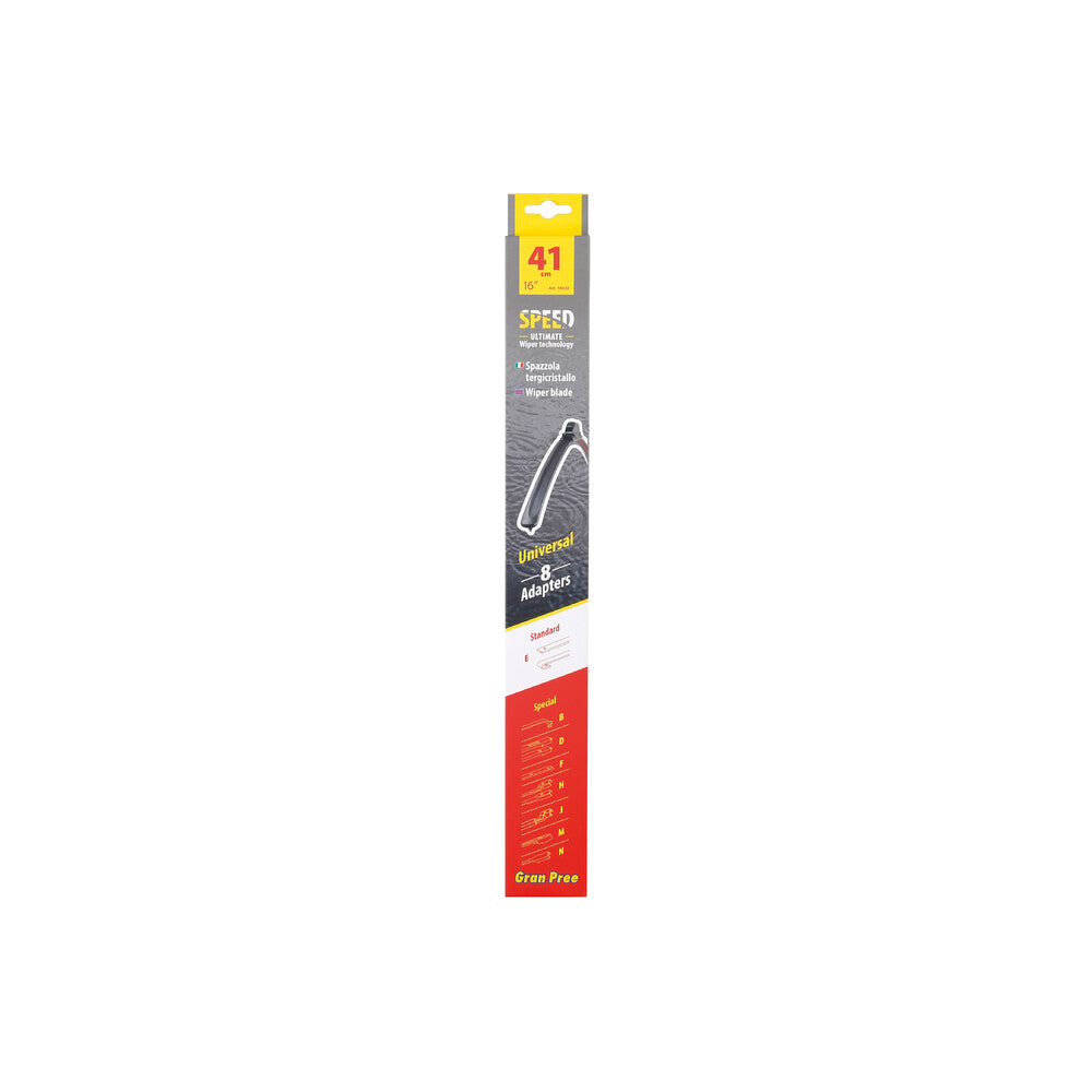 Gran Pree Speed Spazzola Tergicristallo Universale 41 cm 1 Pezzo