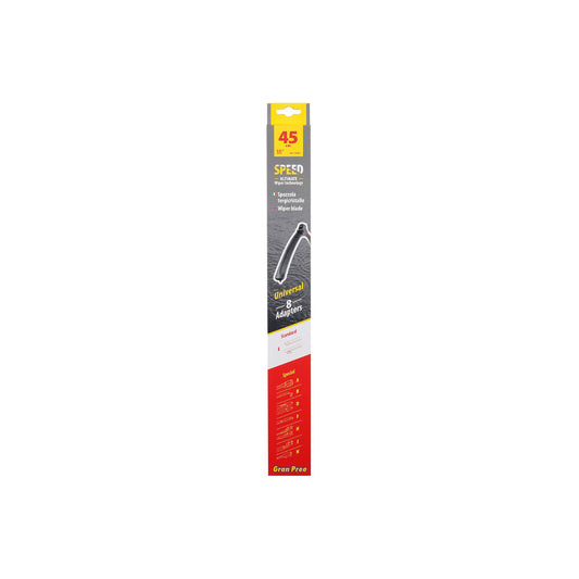 Gran Pree Speed Spazzola Tergicristallo Universale 45 cm 1 Pezzo