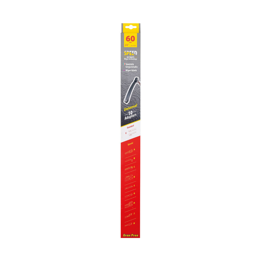 Gran Pree Speed Spazzola Tergicristallo Universale 60 cm 1 Pezzo