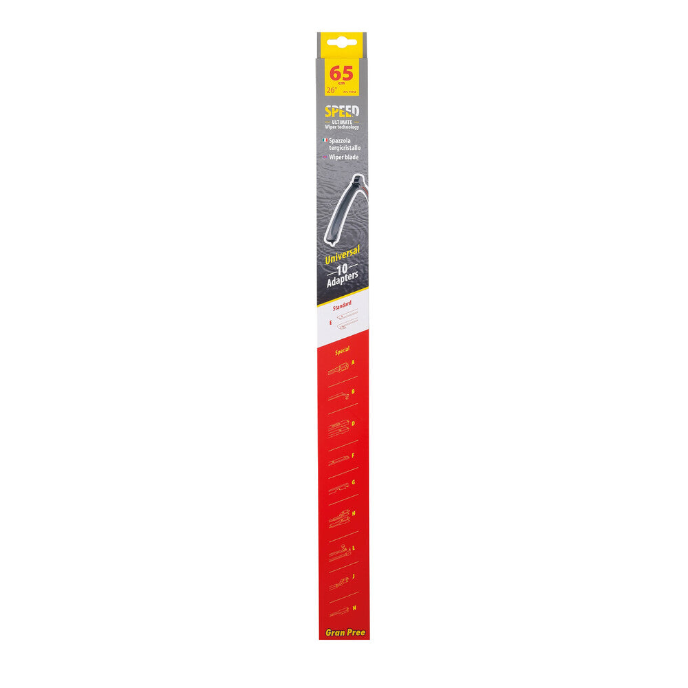 Gran Pree Speed Spazzola Tergicristallo Universale 65 cm 1 Pezzo