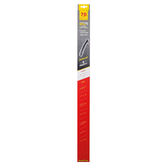 Gran Pree Speed Spazzola Tergicristallo Universale 70 cm 1 Pezzo