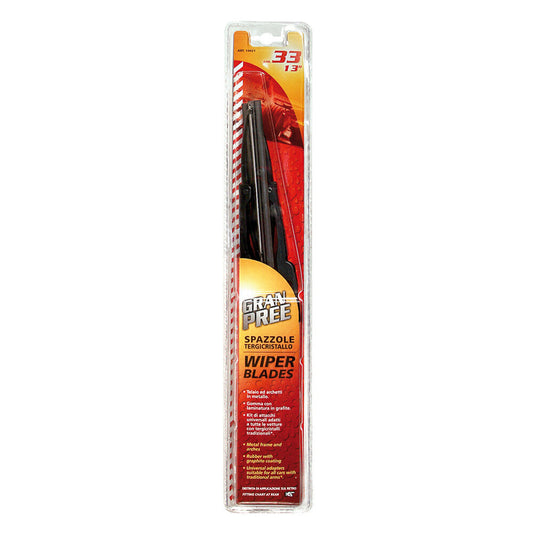 Gran Pree Spazzole Tergicristallo Auto 33 cm 2 Pezzi