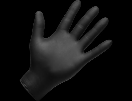 Guanti In Nitrile Nero "Xl" 3,5my(cf.100pz)