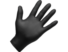 Guanti In Nitrile Nero "Xl" 3,5my(cf.100pz)
