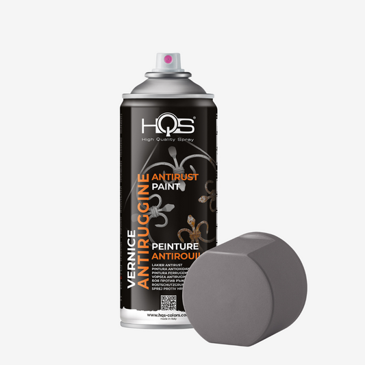 HQS Fondo Spray Antiruggine Grigio 400 ml