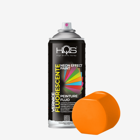 HQS Bomboletta Vernice Spray Arancione Fluorescente 400 ml