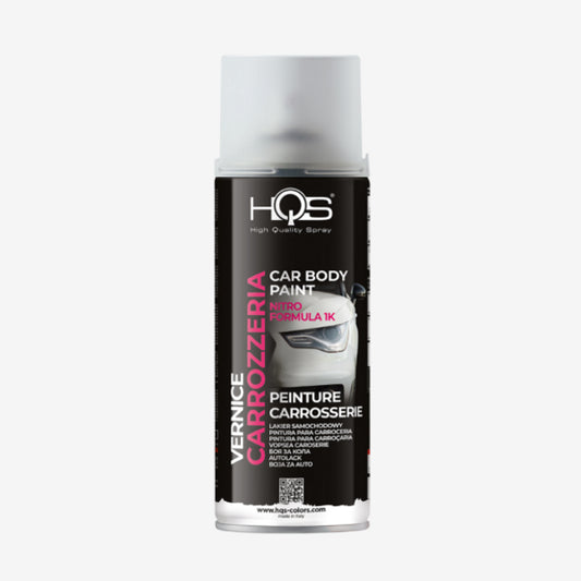 HQS Bomboletta Vernice Spray Carrozzeria Trasparente Opaco 400 ml