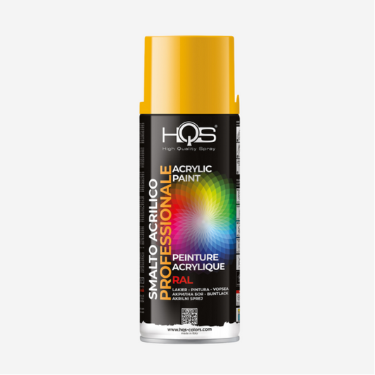 HQS Bomboletta Spray Vernice Acrilica RAL 1003 Giallo Segnale 400 ml