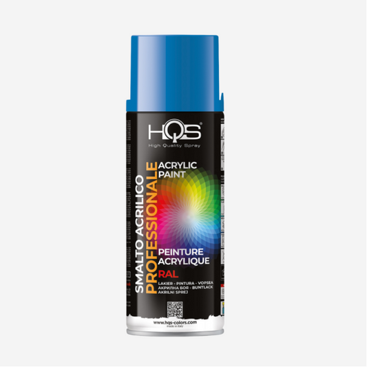 HQS Bomboletta Spray Vernice Acrilica RAL 5015 Blu Cielo 400 ml