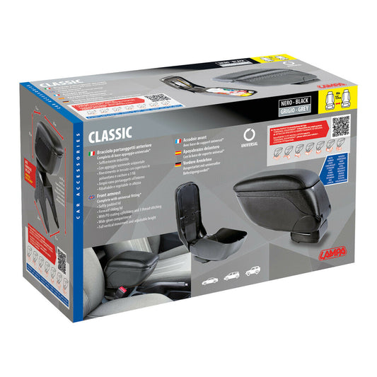 Lampa Classic Bracciolo Auto Multifunzione Grigio Universale
