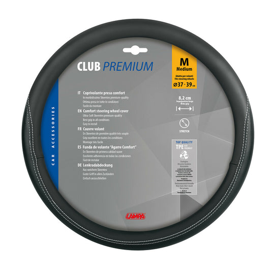 Lampa Club Coprivolante Auto Universale 37-39 cm Nero - Misura M