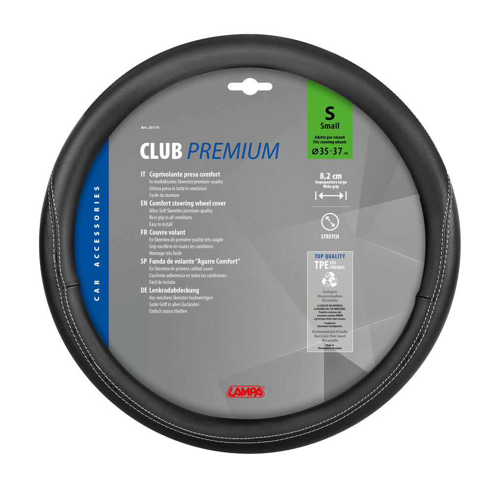 Lampa Club Coprivolante TPE Premium S Nero 35-37 cm