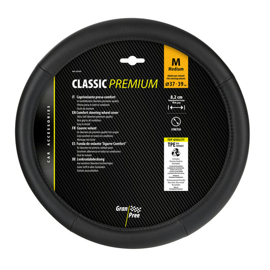 Gran Pree Classic Premium Coprivolante Auto Universale 37-39cm Nero