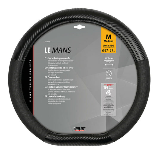 Lampa Le-mans Coprivolante Universale Auto Misura M 37-39 cm Nero