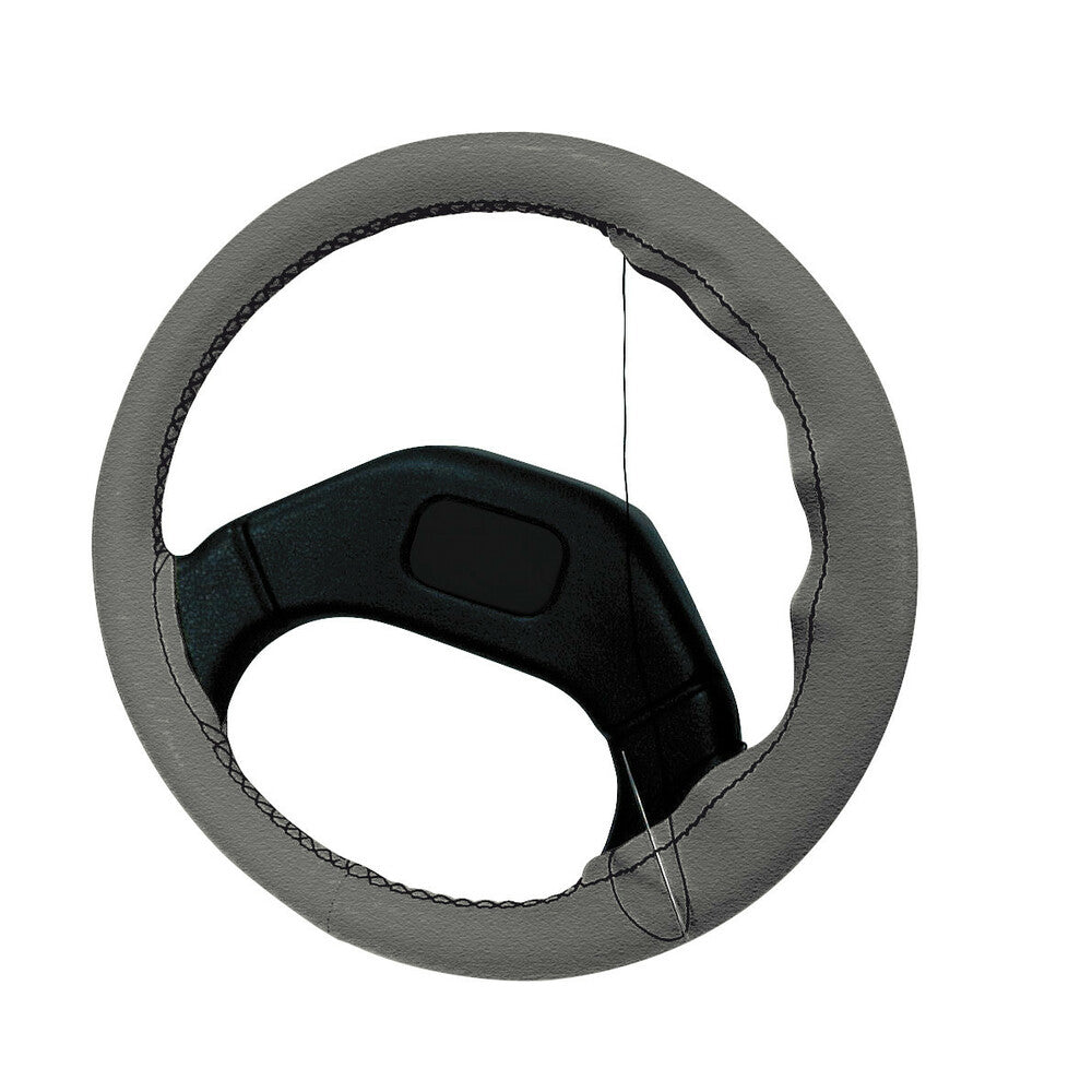 Lampa Standard Coprivolante Auto in Pelle Naturale Grigio Ø37-39 cm