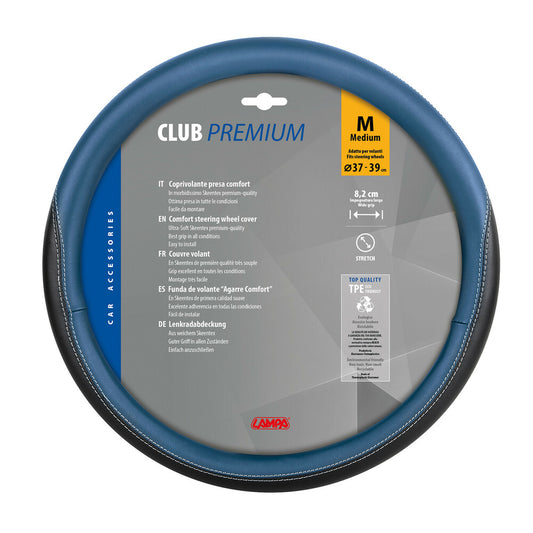 Lampa Club Skeentex Coprivolante Nero/Blu Ø 37/39 cm