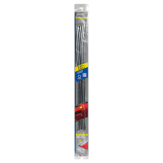 Lampa Contour-4 Strisce Salvaporte Auto in Alluminio 4 Pezzi