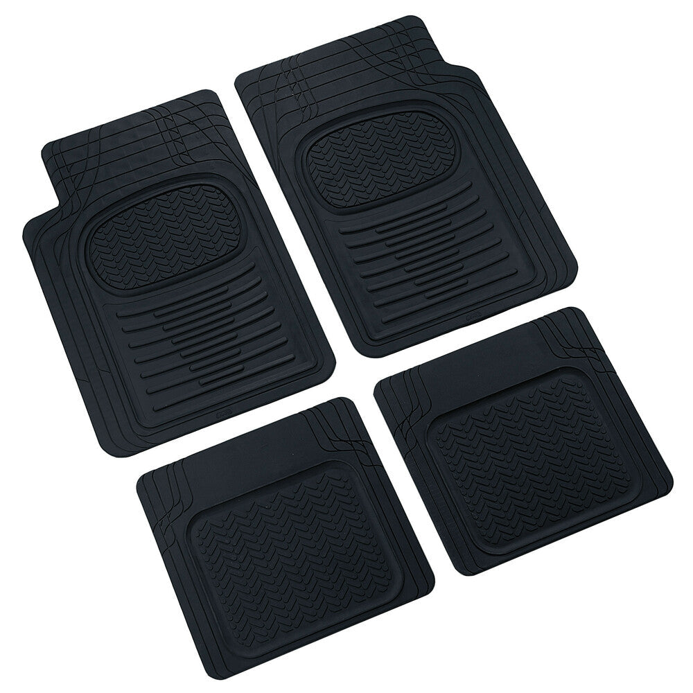 Lampa Contour Set Completo Tappetini Universali in Gomma per Auto