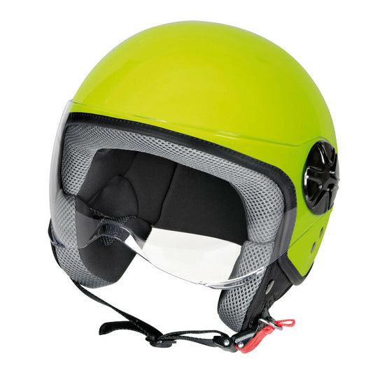 Lampa LD-2 Casco Demi-jet Giallo Fluo Taglia M