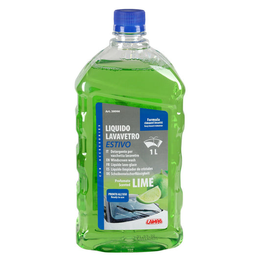 Lampa Liquido Lavavetri Auto Profumato Formula Anti Moscerini 1 Litro