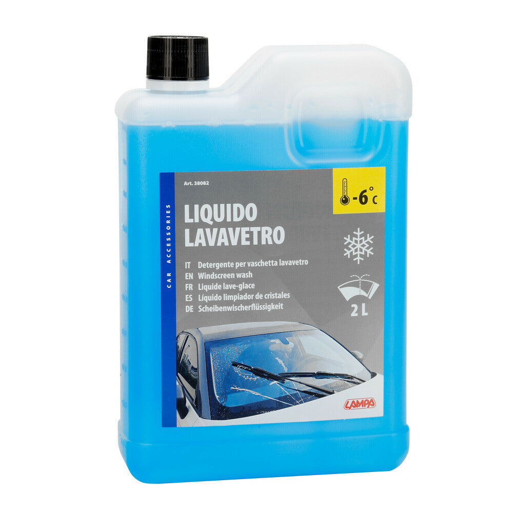 Lampa Liquido Detergente Lavavetri per Tergicristalli Auto 2 Litri