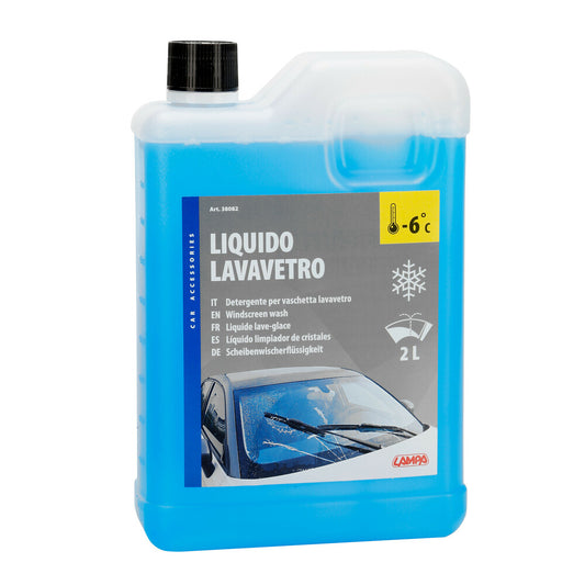 Lampa Liquido Detergente Lavavetri per Tergicristalli Auto 2 Litri