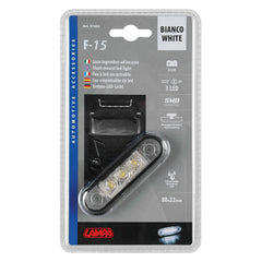 Lampa Luce LED da Incasso 3 LED SMD Bianca F-15