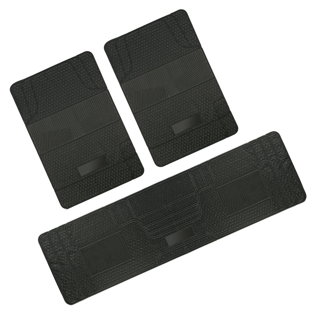 Lampa Maxi-Mat Set Tappetini per Auto Universali in PVC Tagliabili