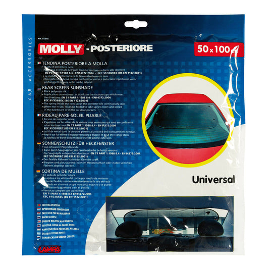 Lampa Molly Tendina Parasole a Molla Posteriore Auto 50x100 cm