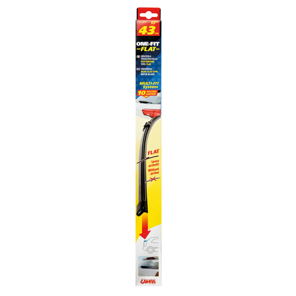 Lampa One Fit Flat Spazzola Tergicristallo Universale 43 cm 1 Pezzo