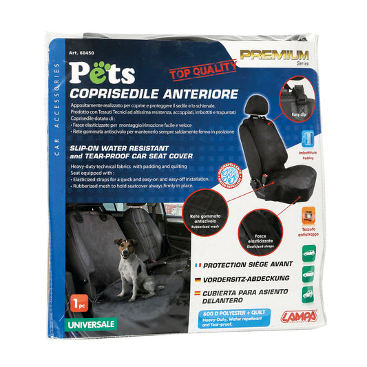 Lampa Pets Premium Coprisedili Auto Antracite Idrorepellente 1 Pezzo