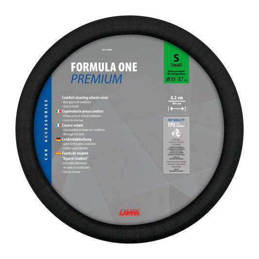Lampa Formula One Coprivolante Auto Universale 35-37 cm Nero