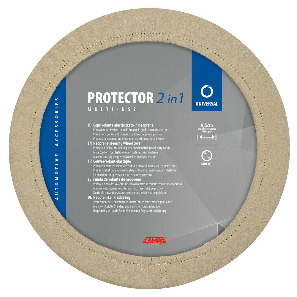 Lampa Protector 2 in 1 Coprivolante Universale Beige Auto Ø34-45 cm