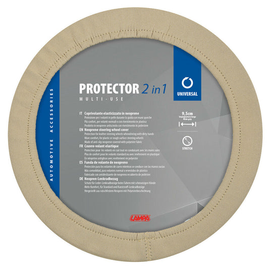 Lampa Protector 2 in 1 Coprivolante Universale Beige Auto Ø34-45 cm