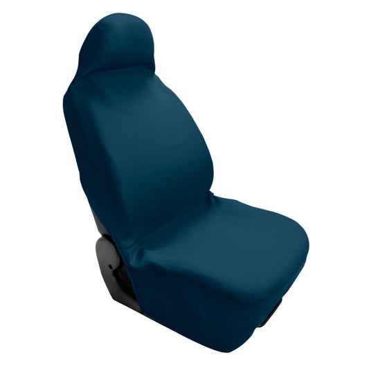 Lampa Quick Cover Coprisedile Elasticizzato Anteriore Auto Blu 1 pz
