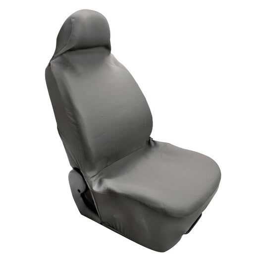 Lampa Quick Cover Coprisedile Elasticizzato Anteriore Grigio 1 pz