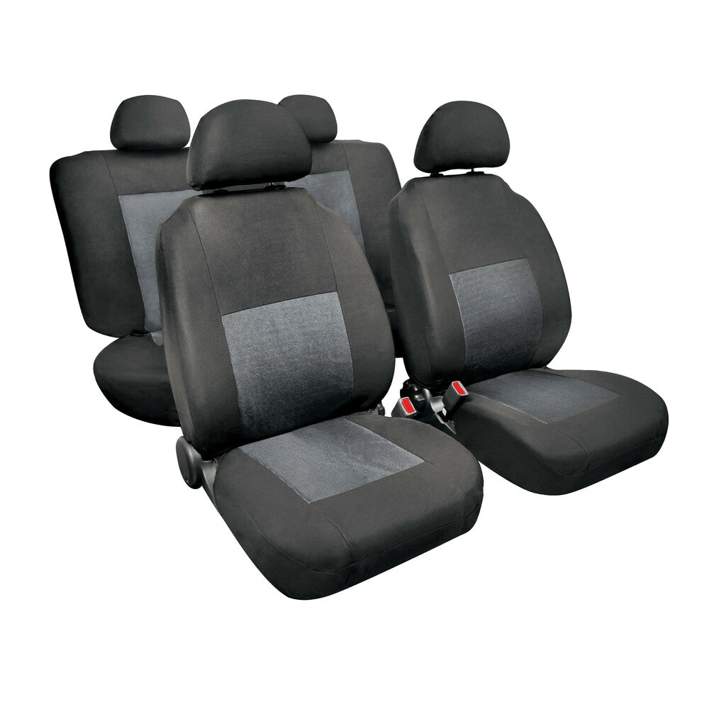 Lampa Sport Set Completo Fodere Coprisedili Auto Grigio 4 Pezzi