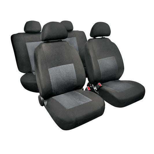 Lampa Sport Set Completo Fodere Coprisedili Auto Grigio 4 Pezzi