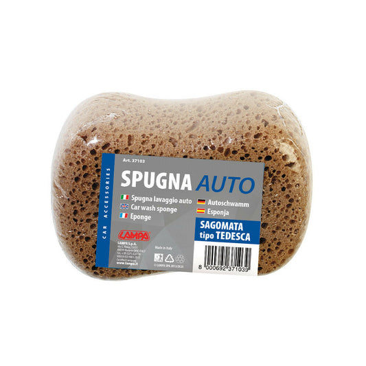 Lampa Spugna Sagomata Tipo Tedesca per Lavaggio Auto 17x11x6,5 cm