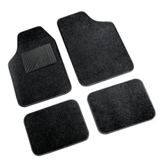 Lampa Cosmo Tappeti Moquette Universali 4 Pezzi Nero Antiscivolo