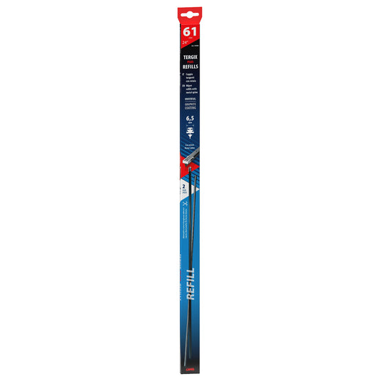 Lampa Tergix Plus Coppia Gommini con Rotaia 61 cm per Tergicristalli