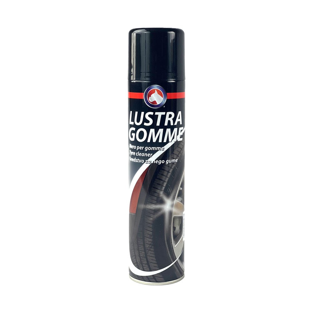 Lustragomme Spray 400 ml Nero Gomme Ravviva Pneumatici