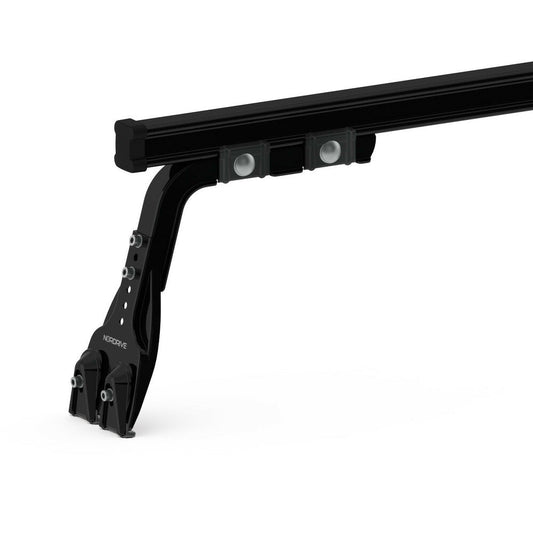 Nordrive Kit 2 Piedi per Veicoli con Grondina 16-21 cm
