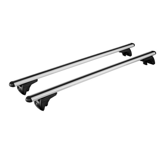 Nordrive Alumia In-Rail Barre Portatutto in Alluminio Tetto Auto 127cm