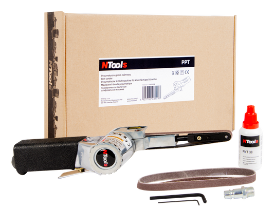 NTools PPT Smerigliatrice Levigatrice a Nastro Pneumatica 16.000 RPM