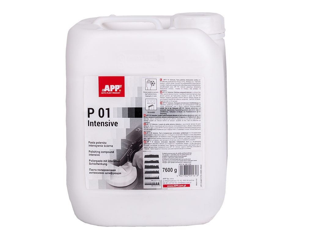 APP P01 Intensive Pasta Lucidante Abrasiva Professionale 1,5 Kg
