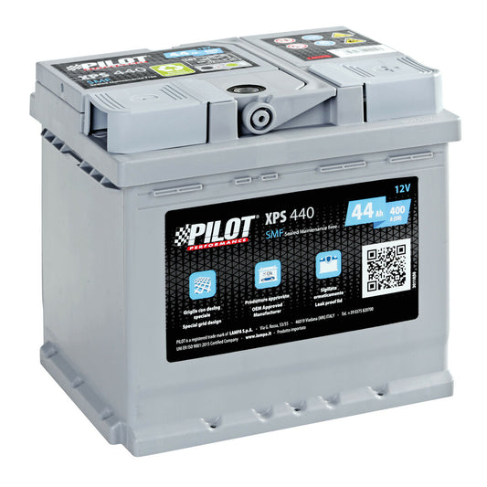 Pilot XP440 SMF Batteria Auto 12V 44Ah 400A L1