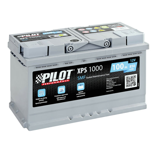 Pilot XPS1000 Batteria Auto 12V SMF 100Ah 850A L4